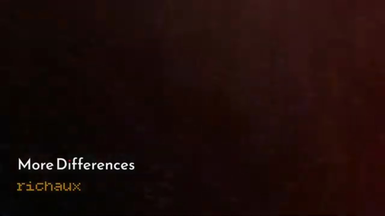 More Differences