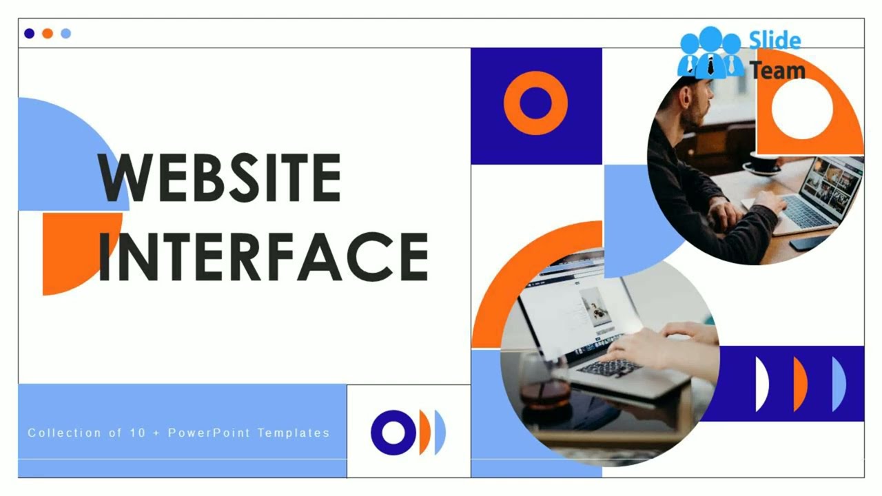 Website Interface Powerpoint Ppt Template Bundles