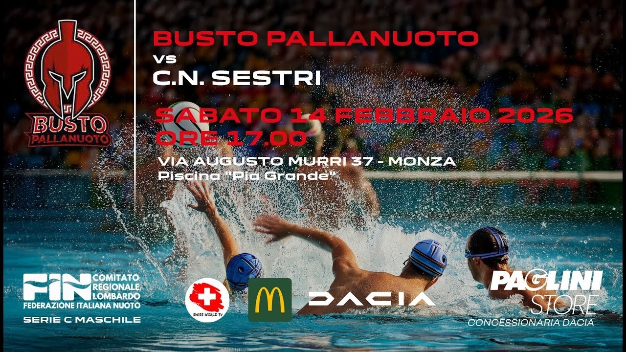 Highlights: Busto Pallanuoto vs Centro Nuoto Sestri