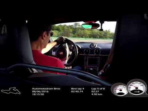 Automotodrom Brno 8.6.2016 1lap Porsche Cayman