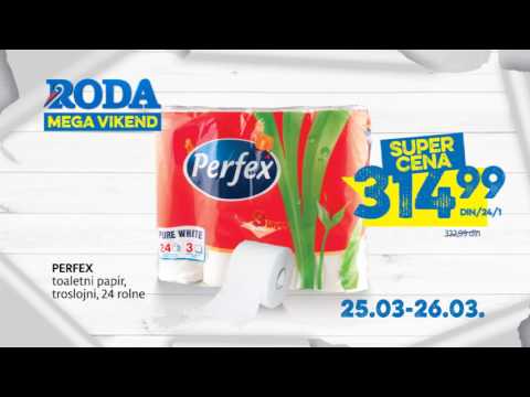 RODA: MEGA vikend 25. - 26.03.2017.