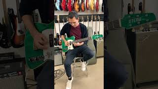 Checking out the Cort Otera with @unchartedguitar ! #guitar #guitarshop