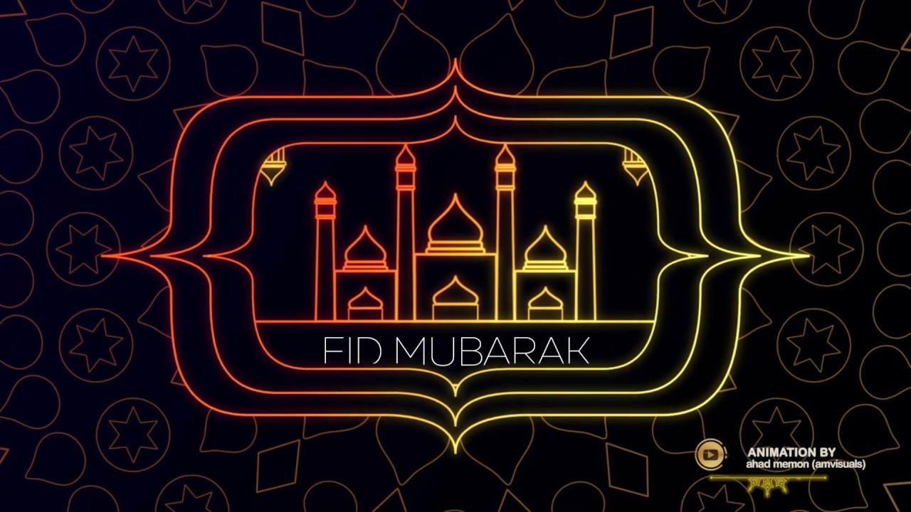 ★Eid Mubarak★ Animation/Motion graphics (FREE DOWNLOAD)★Eid ul Fitr★ AHAD MEMON