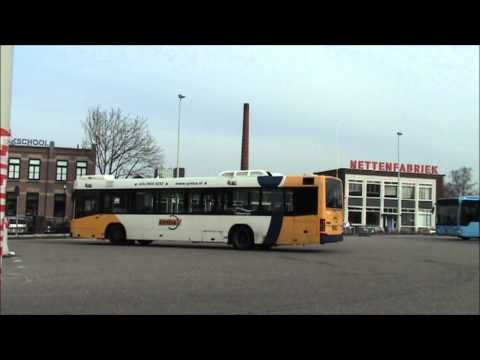 Syntus 1401 (Volvo) wordt geparkeerd bij station Apeldoorn [12-03-11]