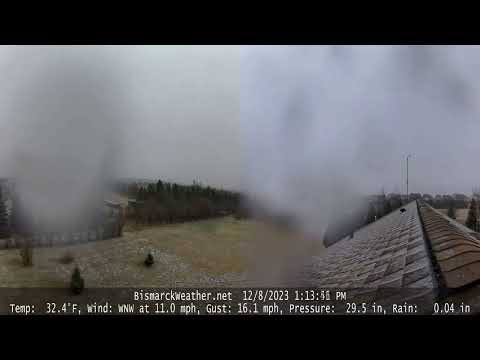 BismarckWeatherTimeLapse 2023 12 08