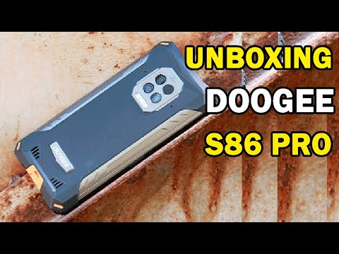 DOOGEE S86 PRO Unboxing and Introduction : 8500mAh large capacity battery