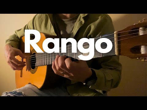 Rango Theme [Opening] Played On a SPANISH Guitar | Fingerstyle Guitar Solo
