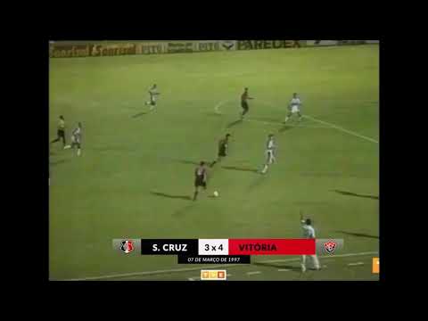 Santa Cruz 3 x 4 Vitória - Copa do Nordeste 1997