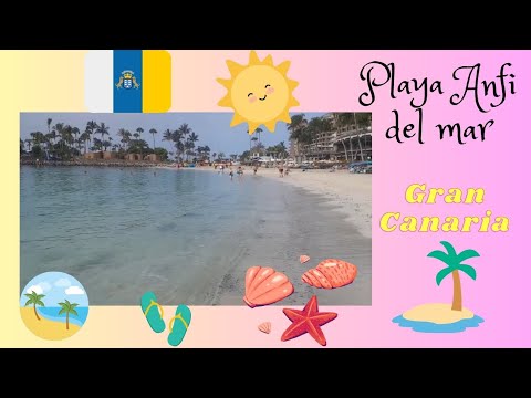 #playa #Anfi del mar sur de #Gran Canaria