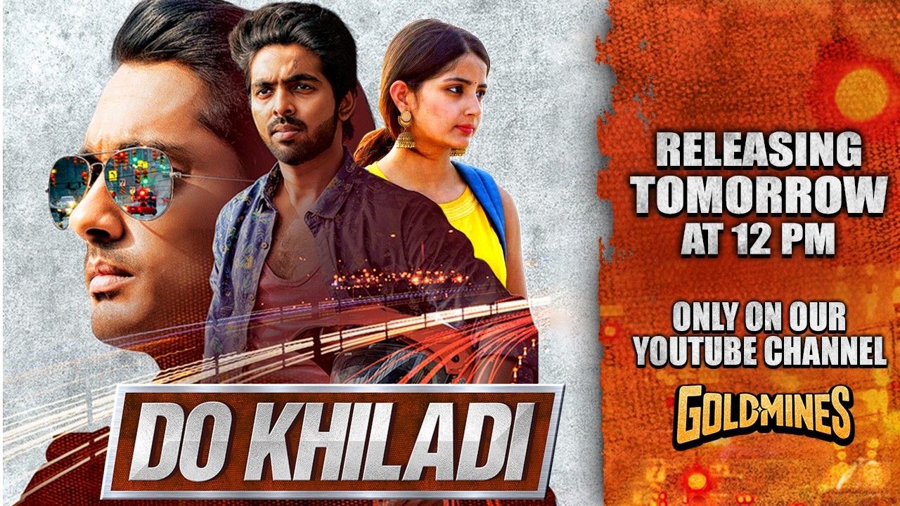 Do Khiladi (Hindi) | Siddharth, G. V. Prakash Kumar | Releasing Tomorrow At 12 PM On Our YT Channel