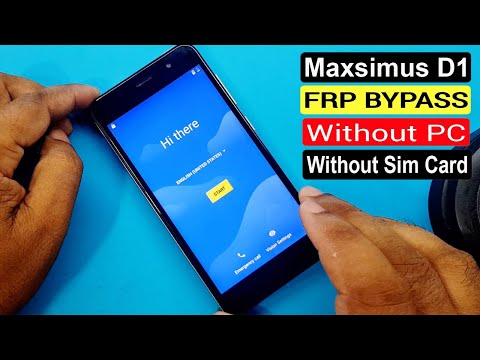 Maxsimus D1 Frp Bypass Maxsimus D1 Google Account Unlock Without Sim Card Without Pc ||