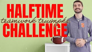 Super Bowl Halftime Fitness Challenge | Squats, Wall Sits & Glute Bridges