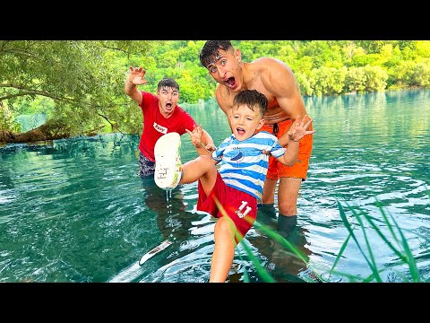 Ernest FELL in the water🥶❌DIVING and POOLING🤪