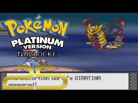 Pokemon Platinum NUZLOCKE part 25: The Almighty Giratina!