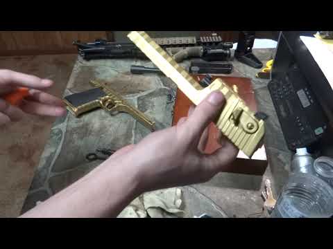 How The Desert Eagle Works and Field Stripping