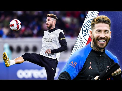Sergio Ramos' Best PSG Moments from Training