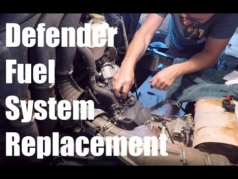 Defender Fuel Injector and Fuel Pump Replacement!