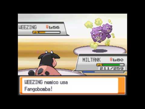 Pokemon Heart Gold 80 Rematch (Kanto) - Nina capopalestra