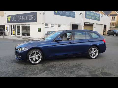 2018 BMW 3 Series 316D CREAM LEATHER SPORT ESTATE TOURING AUTO 23,950