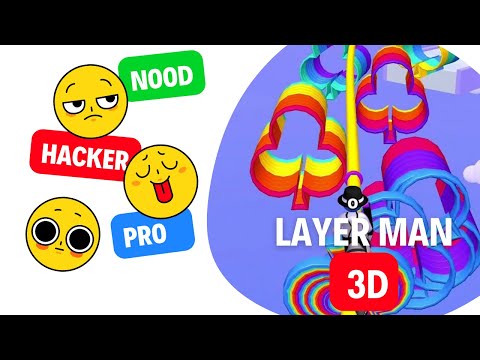 💥LAYER MAN // LAYER RUNNER 3D // Gameplay😱