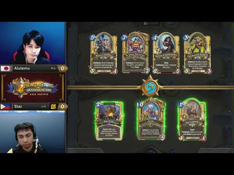 Alutemu vs Staz - Hearthstone Grandmasters Asia-Pacific - Week 6