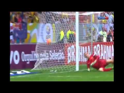 Brasil 6 x 0 Australia - Gol Luiz Gustavo - Amistoso -  07092013