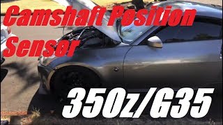 350z/G35 VQ35DE Camshaft Position Sensor Replacement DIY