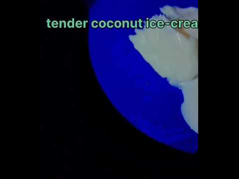 yummy tender coconut 🥥  🧊 ice-cream