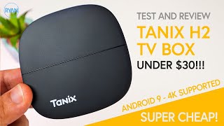 Tanix H2 Tv Box REVIEW - SUPER CHEAP but IS IT ANY GOOD?! (2020)