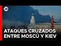 🚨 MÁXIMA TENSIÓN | Feroz oleada de ataques mutuos entre Rusia y Ucrania deja múltiples muertos