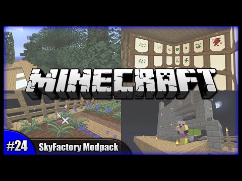Improved Mob Trap & Soul Sand! || Minecraft SkyFactory Modpack (Modded Minecraft) [Episode 24]