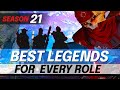BEST LEGENDS For EVERY ROLE In Season 21 - LEGENDS To MAIN for FREE RP - Apex Legends Guide