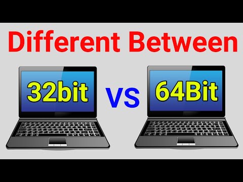 32bit and 64bit | Different Between 32bit and 64bit Operating System | 32bit VS 64bit Processor