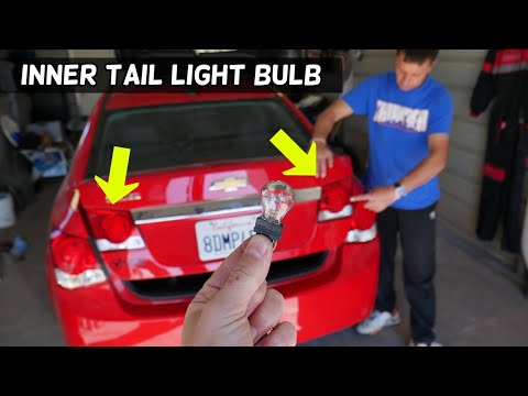 CHEVROLET CRUZE INNER TAIL LIGHT BULB REPLACEMENT  STOP LIGHT, BRAKE LIGHT, TAIL LIGHT, Chevy Cruze