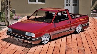 Volkswagen SAVEIRO SUMMER 97 + SOM + RODA ARO 17 - TL GAMER - 