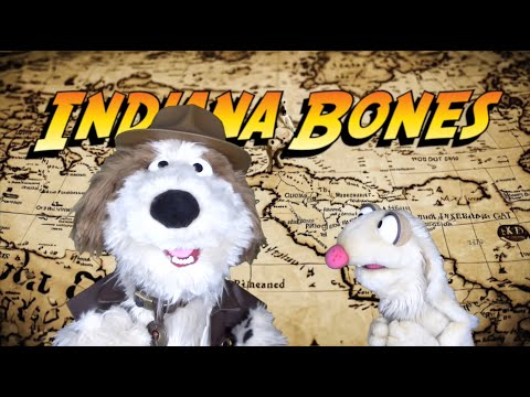 Indiana Bones in Raiders of the Lost Bark