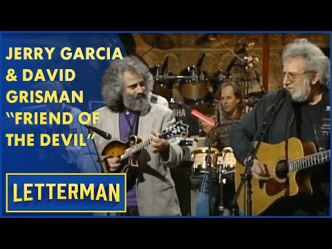 Jerry Garcia & David Grisman: "Friend Of The Devil" | Letterman