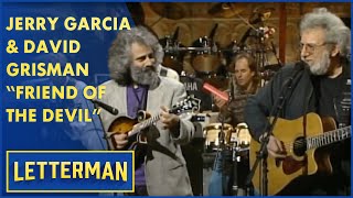 Jerry Garcia &amp; David Grisman: "Friend Of The Devil" | Letterman