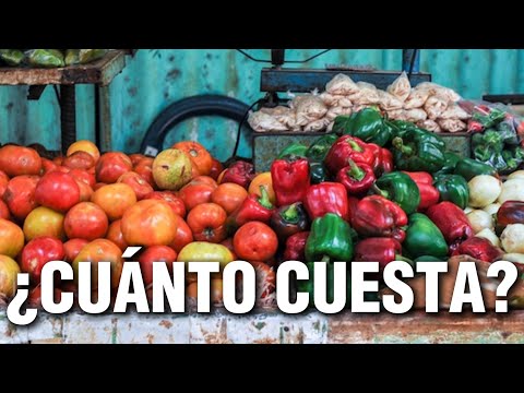 Así estaba este mercado cubano horas antes de la cena de Nochebuena