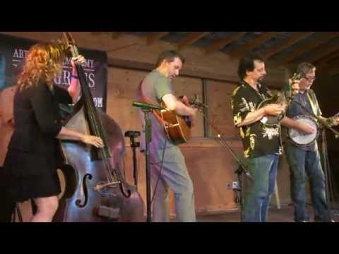 Tony Trischka, Mike Marshall, Bryan Sutton, Darol Anger & Missy Raines at RockGrass 2011