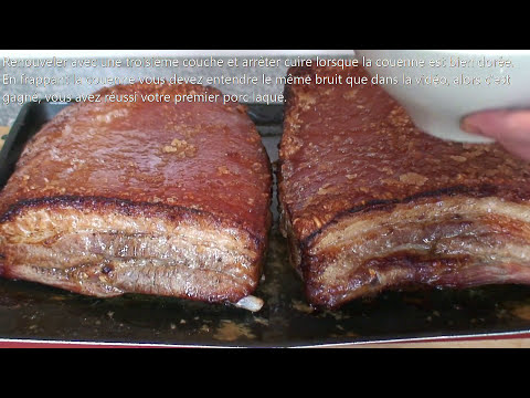 Porc laqué croustillant