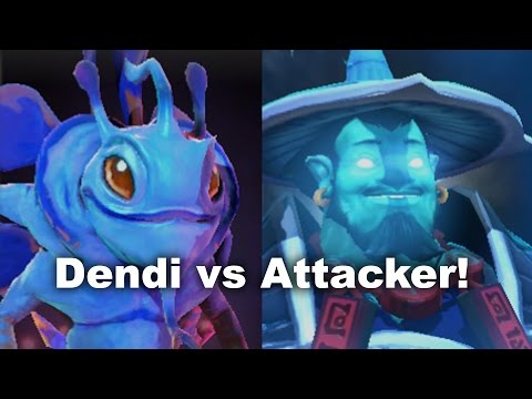 Dendi Puck vs Attacker! Storm Europe Dota 2