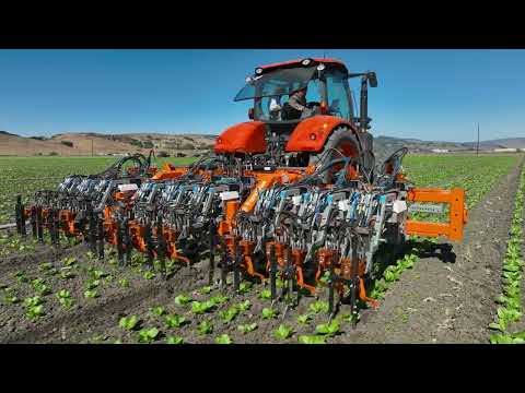 FarmWise's Vulcan Precision Weeders at work in the Salinas Valley