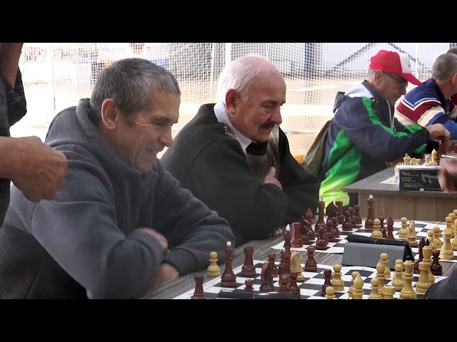 Өлкәннәр арасында шашка-шахмат ярышы