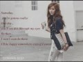 SNSD Jessica - Someday [Audio+ Lyrics] 
