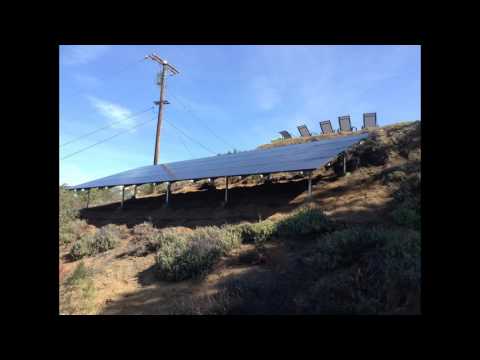 Milholland Solar Electric & Roofing Ground Mount Slideshow 02 San Diego Solar