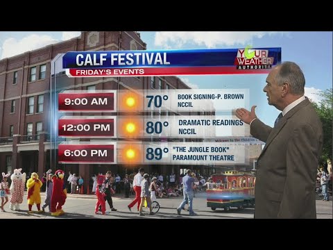 Thursday, June 6: Sunny with warmer temperatures