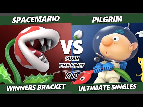 Push the Limit 16 - SpaceMario (Piranha Plant) Vs. Pilgrim (Olimar) SSBU Ultimate Tournament