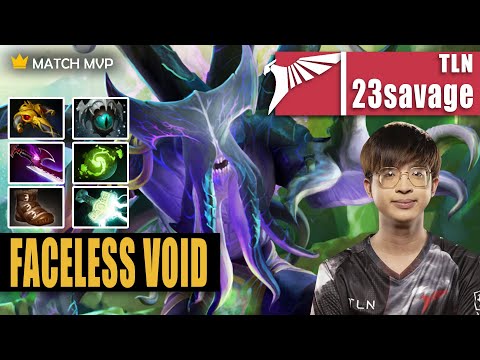 Faceless Void Safelane | TLN.23savage | 18 KILLS HARD CARRY FOR NEXT DPC | 7.32c Gameplay Highlight