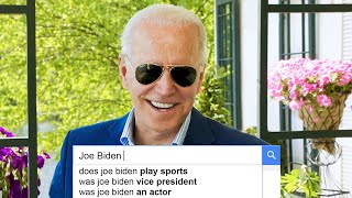 Joe Biden Answers the Web&#39;s Most Searched Questions | WIRED